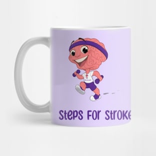 Brainy: Steps For Stroke Mug